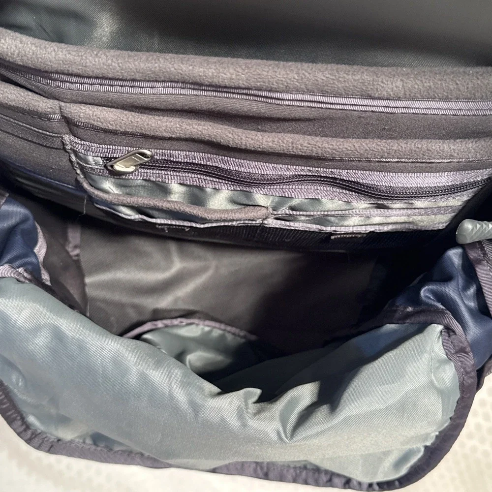 North Face Fall Line Navy & Charcoal TD Industries Commuter Laptop Daypack